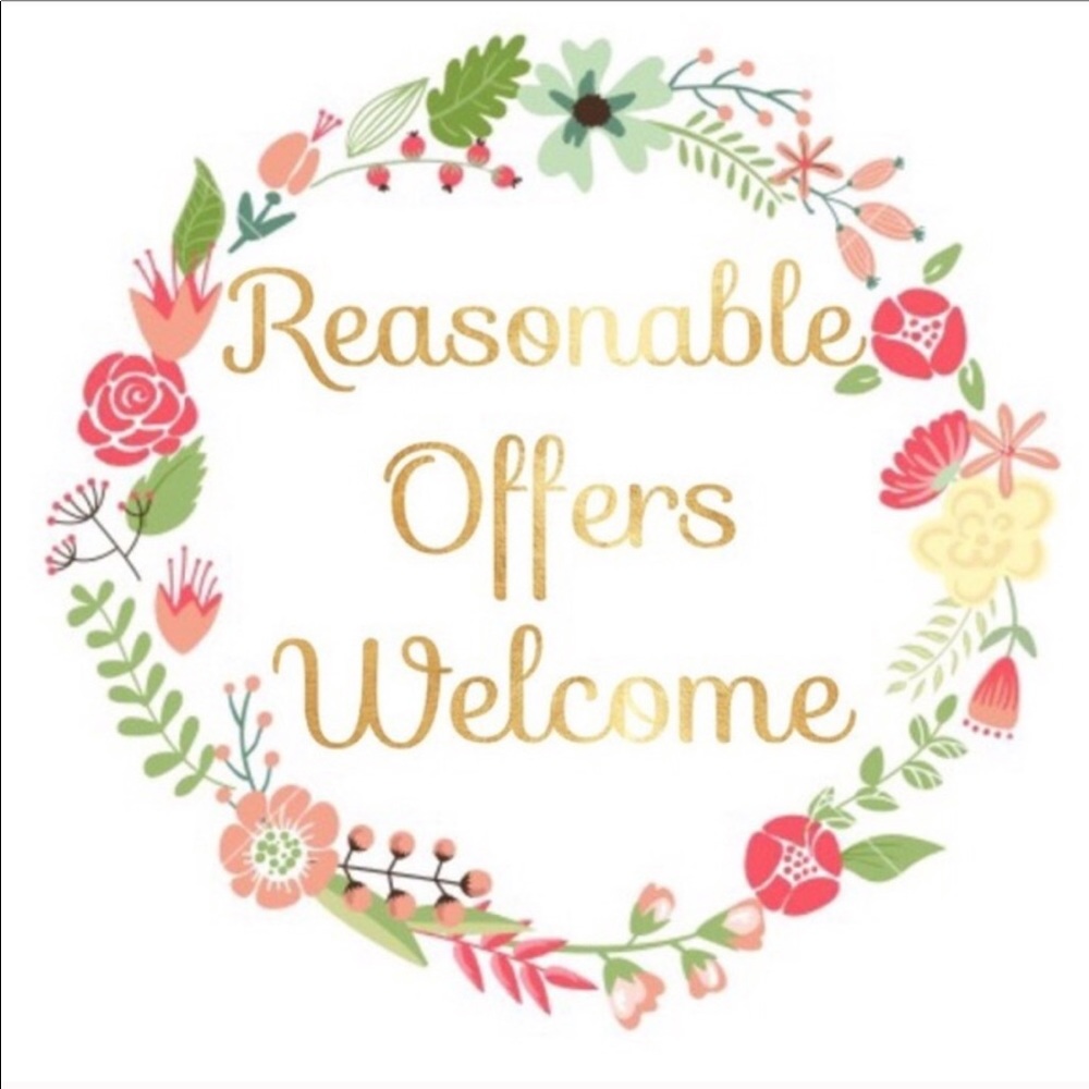 Reasonable offers are welcome.